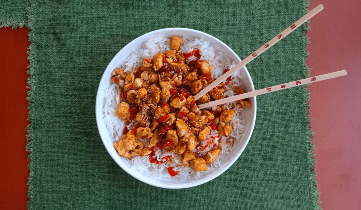 Kuřecí Wok s Teriyaki